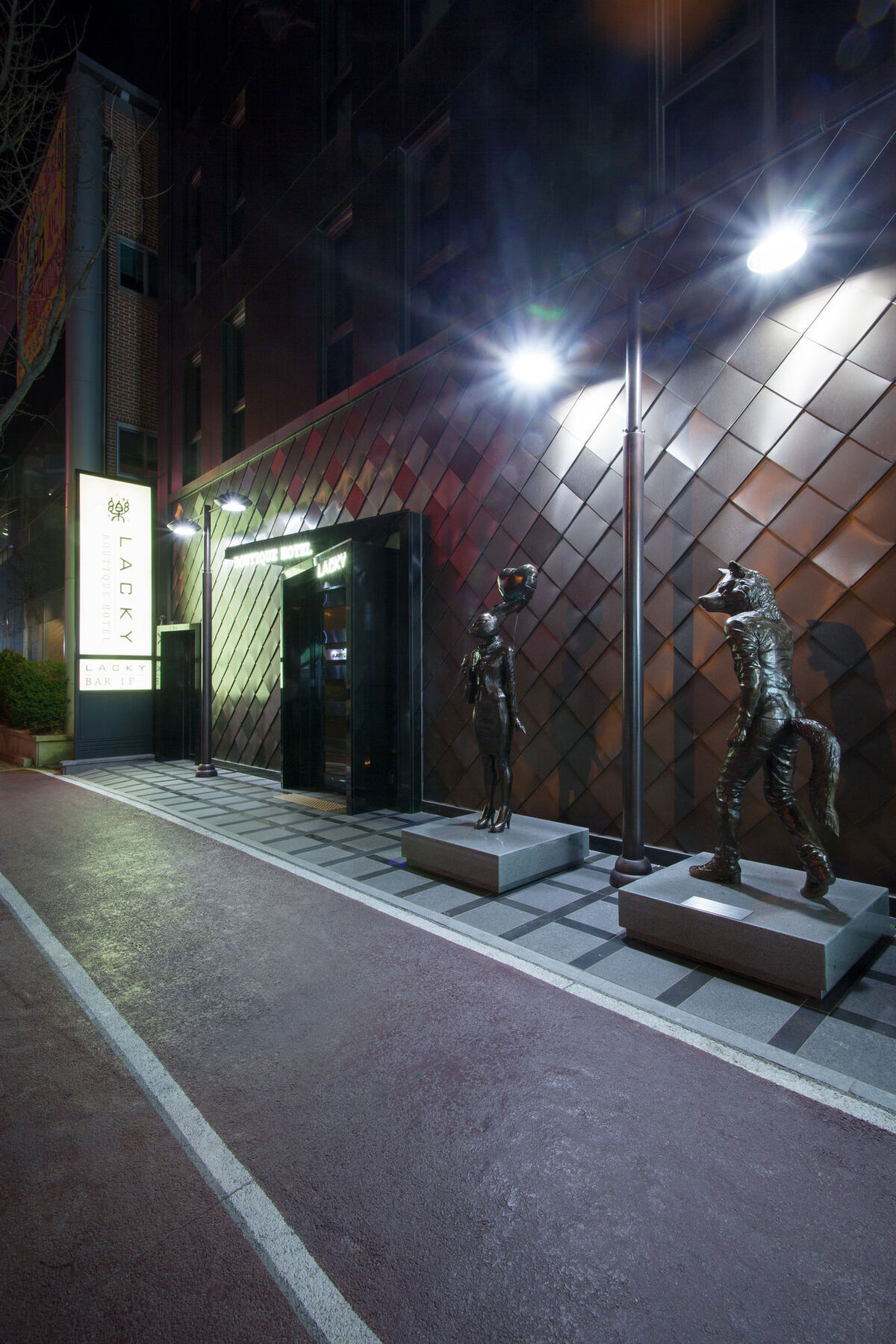 Boutique Lacky Hotel Daejeon Exterior photo